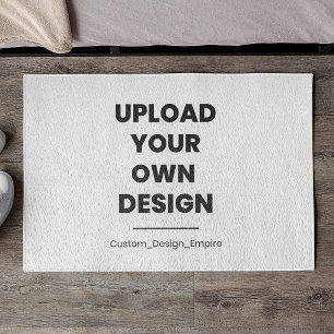 Upload Your Own Design Here   Custom Template Doormat