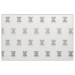 Upload Your Own Design Here | Custom Template Fabric