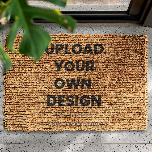 Upload Your Own Design Here | Custom Template Fiber Doormat (Creator Uploaded)