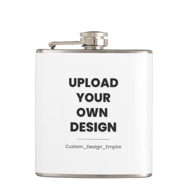 Upload Your Own Design Here | Custom Template Flask (Front)