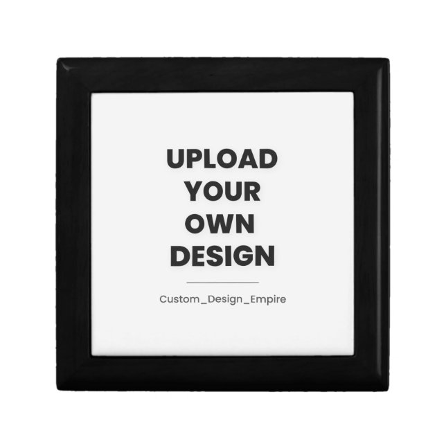 Upload Your Own Design Here | Custom Template Gift Box (Front)