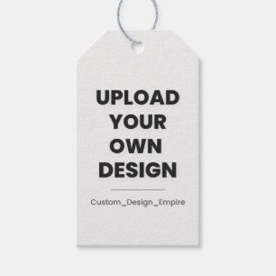 Upload Your Own Design Here   Custom Template Gift Tags