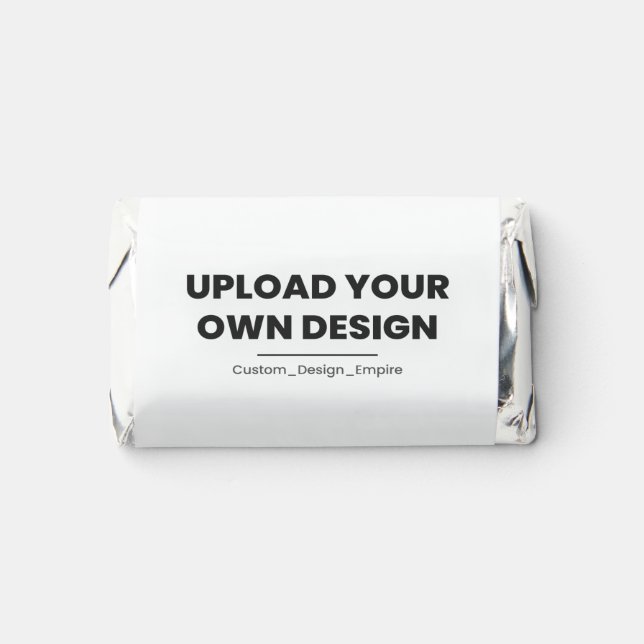 Upload Your Own Design Here | Custom Template Hershey's Miniatures (Front)