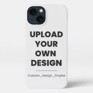 Upload Your Own Design Here Custom Template iPhone 13 Case