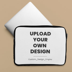 Upload Your Own Design Here   Custom Template Laptop Sleeve