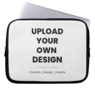 Upload Your Own Design Here   Custom Template Laptop Sleeve