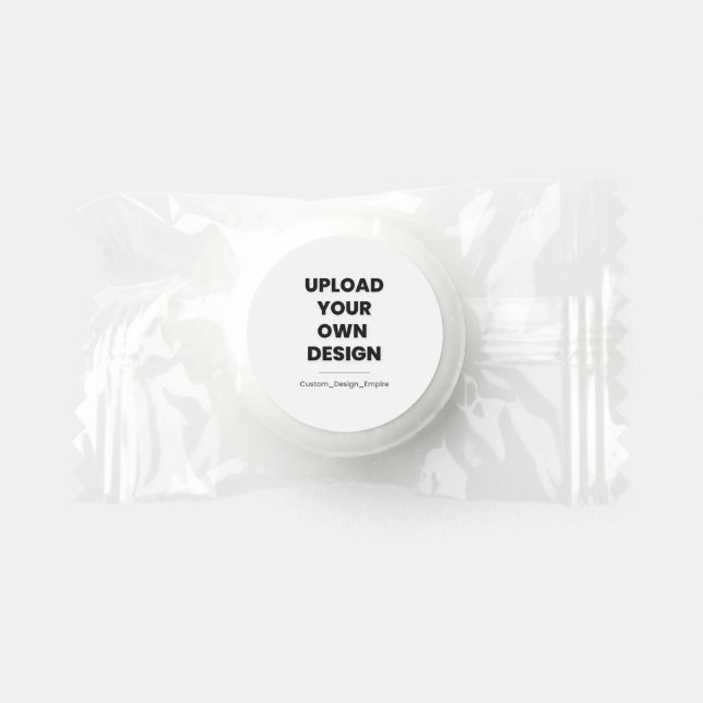 Upload Your Own Design Here | Custom Template Life Saver® Mints (Front)
