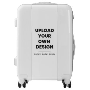 Upload Your Own Design Here   Custom Template Luggage