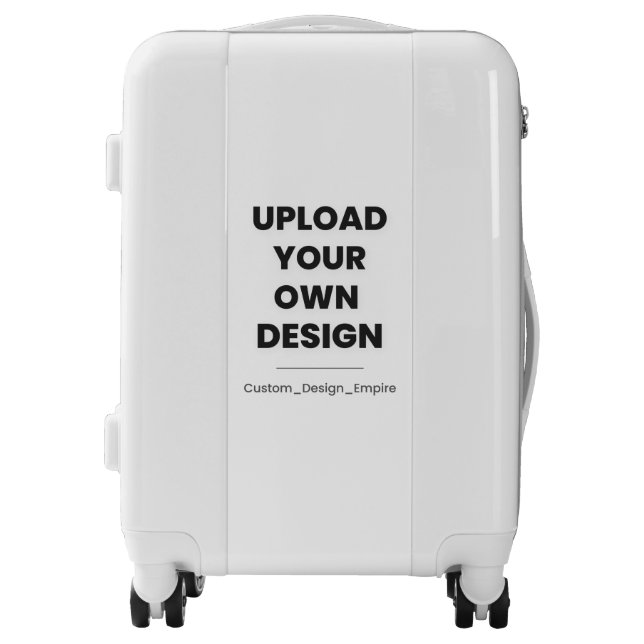 Upload Your Own Design Here | Custom Template Luggage (Front)