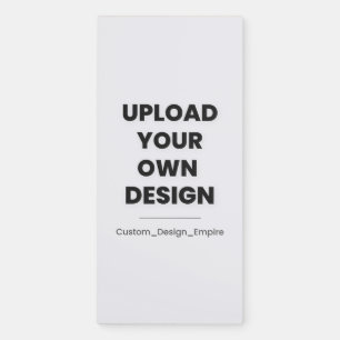 Upload Your Own Design Here   Custom Template Magnetic Notepad