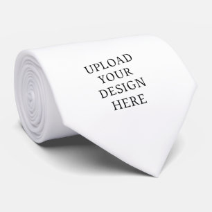 Upload Your Own Design Here Custom Template Neck Tie