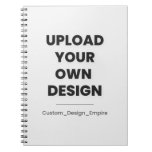 Upload Your Own Design Here | Custom Template Notebook