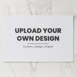 Upload Your Own Design Here | Custom Template Paper Pad