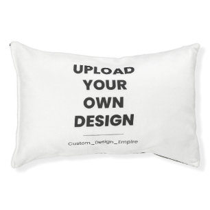 Upload Your Own Design Here   Custom Template Pet Bed