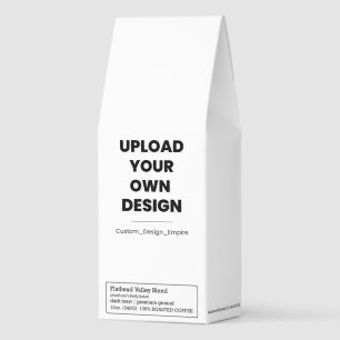 Upload Your Own Design Here Custom Template Roasted Coffee