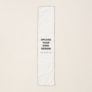 Upload Your Own Design Here   Custom Template Scarf