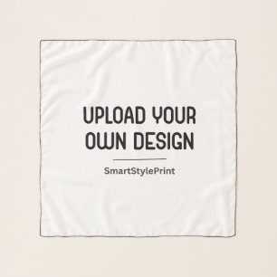 Upload Your Own Design Here   Custom Template Scarf