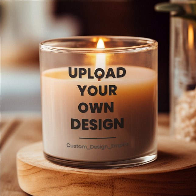 Upload Your Own Design Here | Custom Template Scented Candle (Creator Uploaded)