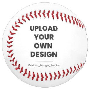 Upload Your Own Design Here   Custom Template Softball