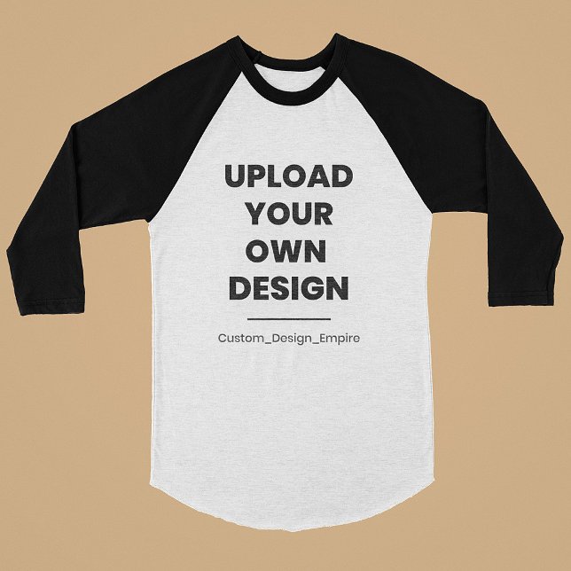 Upload Your Own Design Here | Custom Template T-Shirt (Creator Uploaded)