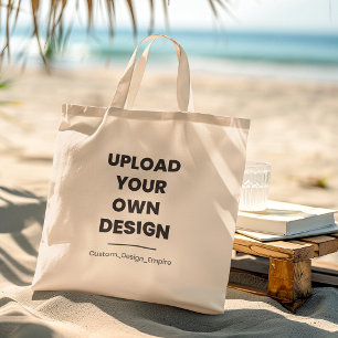 Upload Your Own Design Here   Custom Template Tote Bag