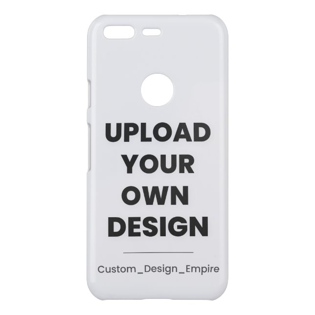 Upload Your Own Design Here | Custom Template Uncommon Google Pixel Case (Back)