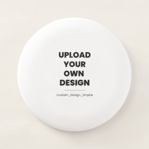 Upload Your Own Design Here   Custom Template Wham-O Frisbee