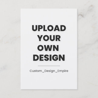 Upload Your Own Design Here | Custom Thank You Card