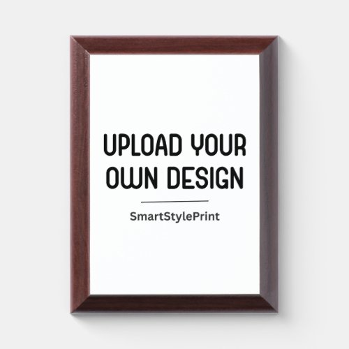 Upload Your Own Design Here | Personalised Award Plaque