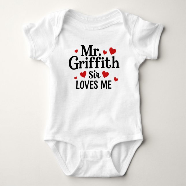 Upload Your Own Design / Image Custom Baby Bodysuit (Front)