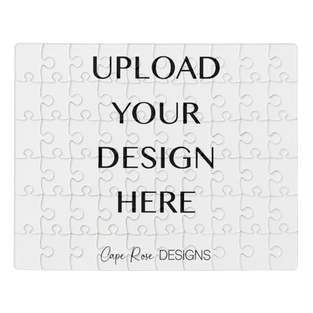Upload Your Own Design  Jigsaw Puzzle (Puzzle Horizontal)