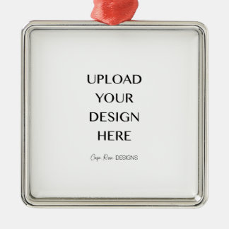 Upload Your Own Design Metal Ornament
