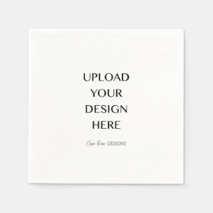 Upload Your Own Design Napkins