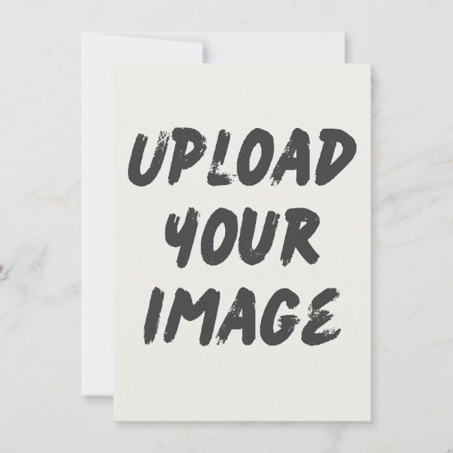 Upload your own invitation