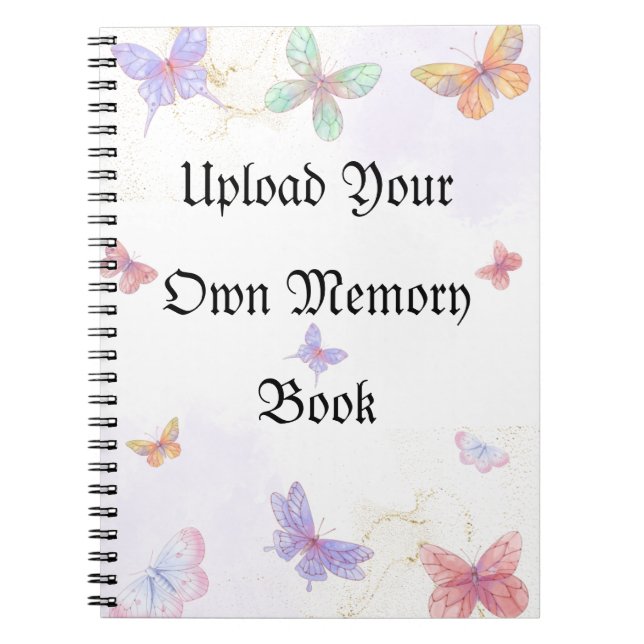 Upload Your Own Memory Notebook (Front)