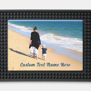 Upload Your Own Photo Bar Mat Gift Add Custom Text