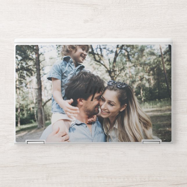 Upload Your Own Photo | Custom Family Photo HP Laptop Skin (Front)