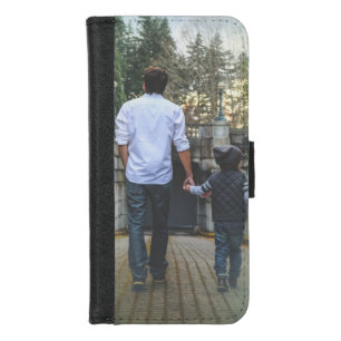 Upload Your Own Photo   Custom Full Photo  iPhone 8/7 Wallet Case
