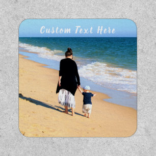 Upload Your Own Photo Patch Custom Text Name
