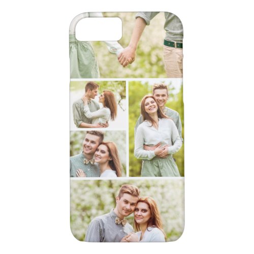 Upload Your Own Photos  Custom Photo Collage iPhone 87 Case
