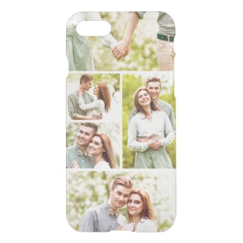 Upload Your Own Photos | Custom Photo Collage Iphone Se/8/7 Case by pinkbox at Zazzle