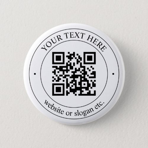 Upload Your Own QR Code  Customizable Text Button