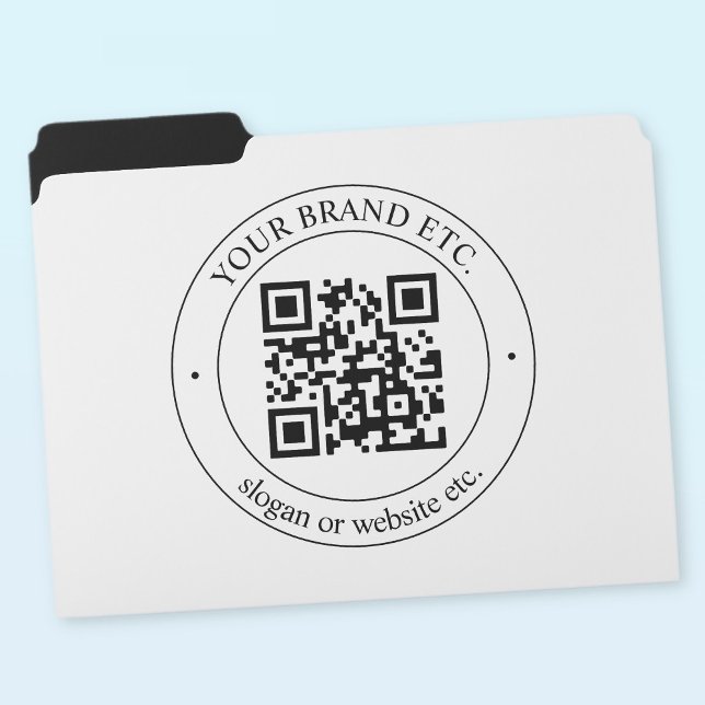 Upload Your Own QR Code & Customizable Text File Folder (Creator Uploaded)