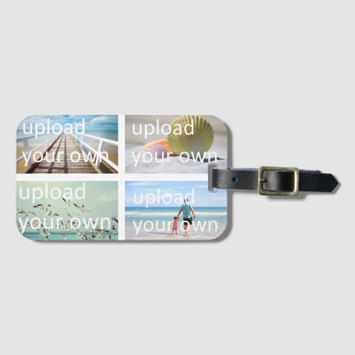 Upload Your Own Travel Photos Luggage Tag