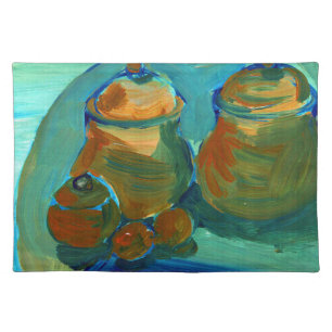 Upload Your Painting   Turn Custom Art Image to  Cloth Placemat