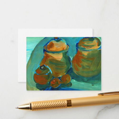 Upload Your Painting  Turn Custom Art Image to  Enclosure Card