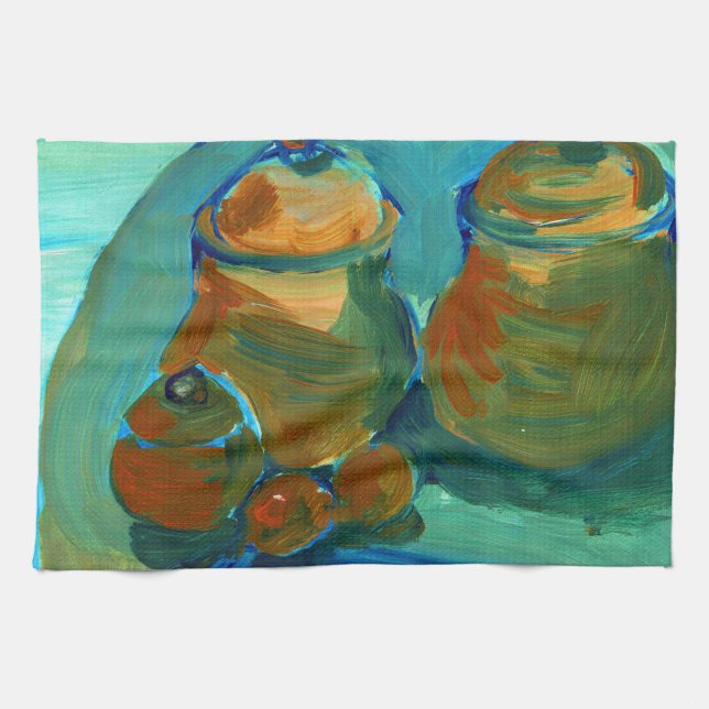 Upload Your Painting | Turn Custom Art Image to  Kitchen Towel (Horizontal)