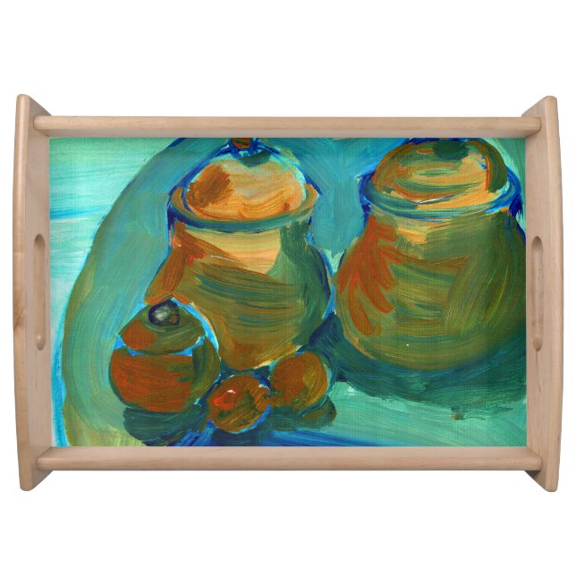 Upload Your Painting | Turn Custom Art Image to  Serving Tray (Front)