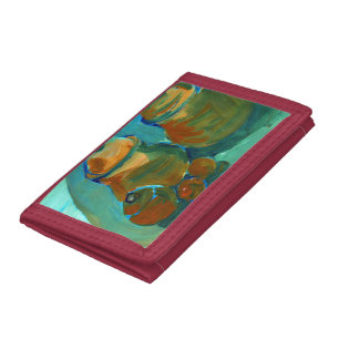 Upload Your Painting Turn Custom Fine Art to Tri-fold Wallet