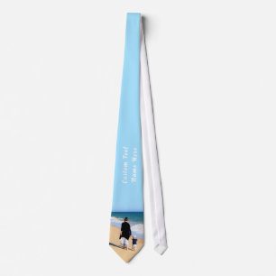 Upload Your Photo Add Text Neck Tie Choose Color